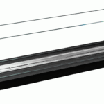 2405 Bioethanol-Einbaukamin 100 cm – Schwarz Matt mit Glasscheiben