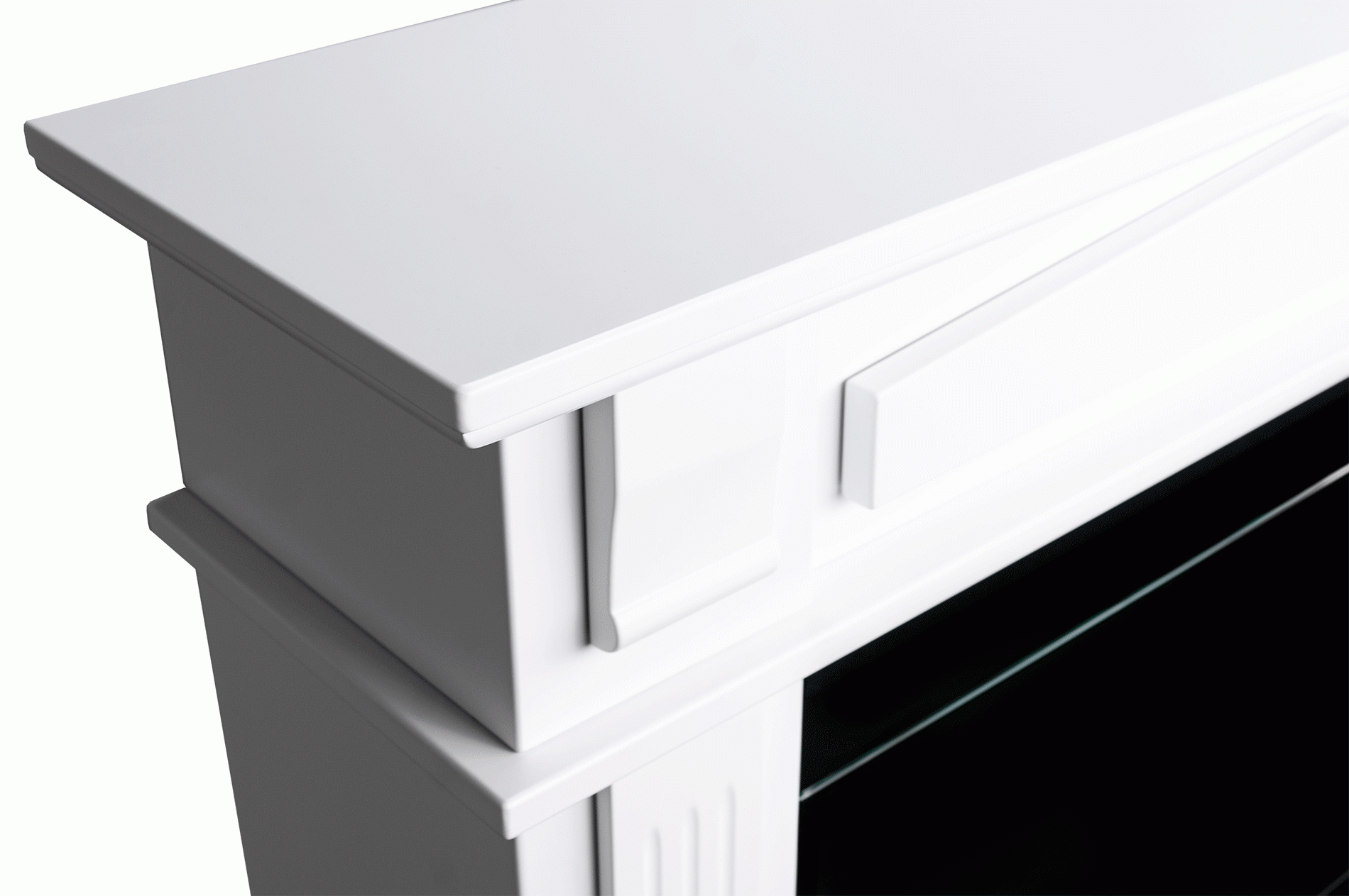 Biokamin Kolosseum Portal Werona mit Glas