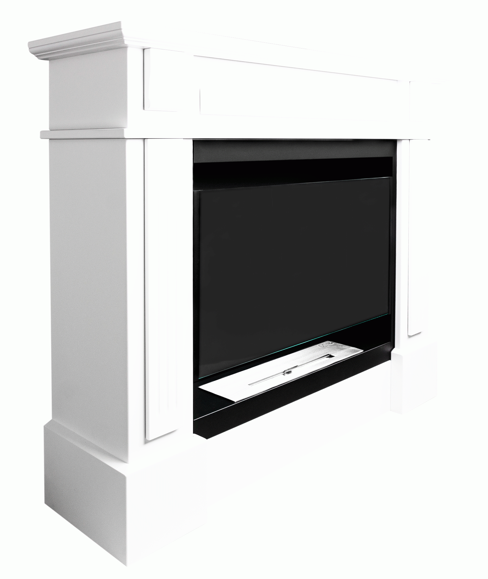 Biokamin Kolosseum Portal Werona mit Glas