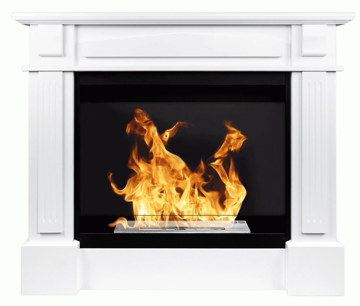 Biokamin Kolosseum Portal Werona mit Glas