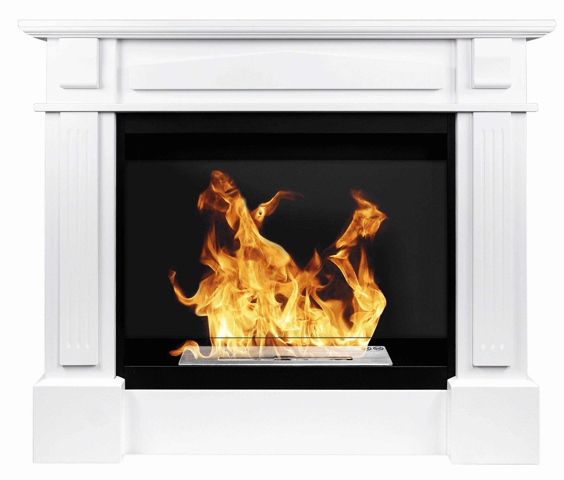 Biokamin Kolosseum Portal Werona mit Glas