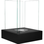 2560 Bioethanol-Standkamin SUNSET GARDEN – Schwarz