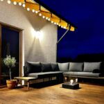 2564 Bioethanol-Standkamin SUNSET GARDEN – Schwarz