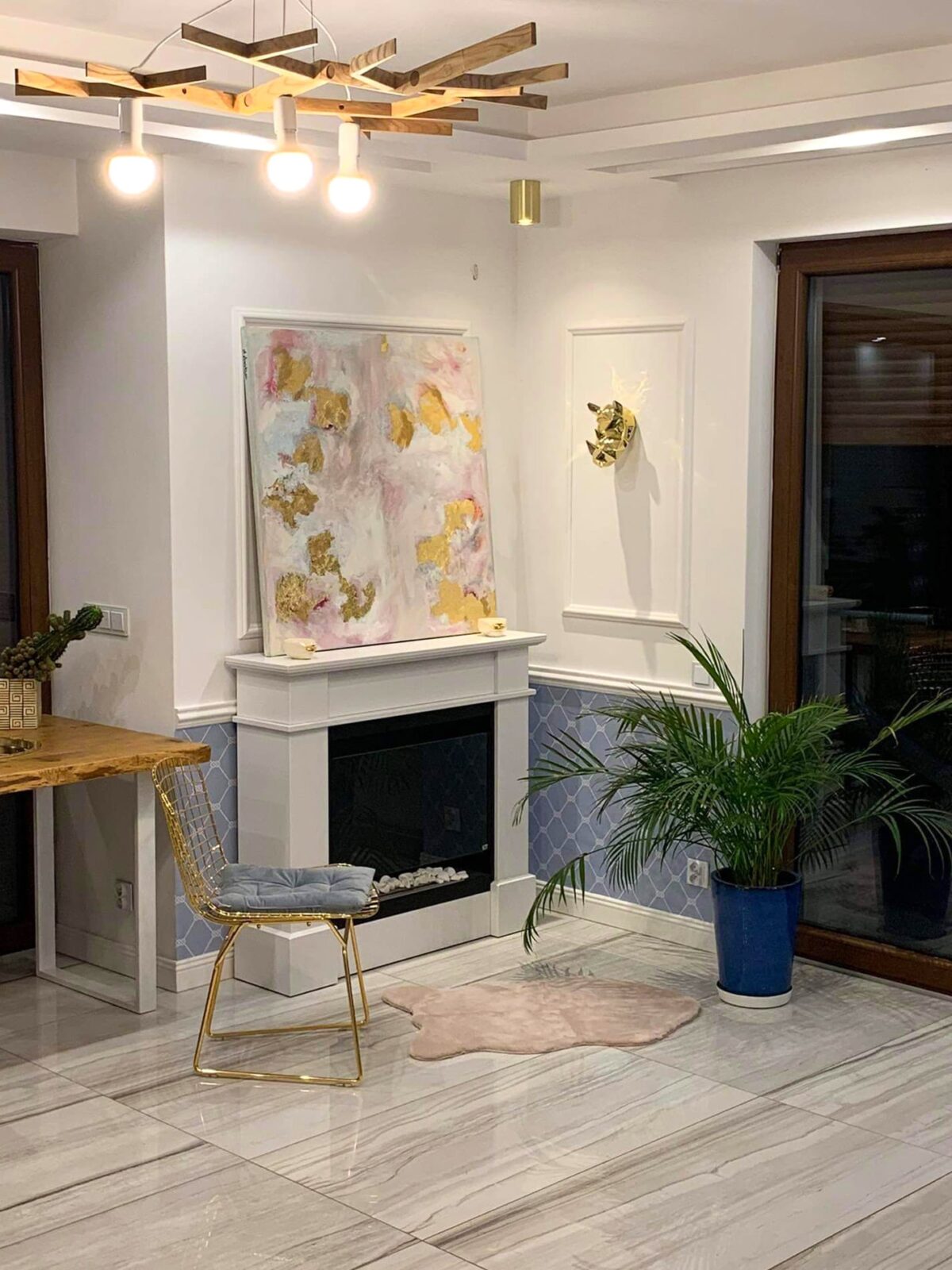 Biokamin Kolosseum Portal Pula mit Glas