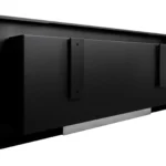 Bioethanol-Wandkamin 900 × 400 – Schwarz Strukturmatt