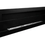 Bioethanol-Wandkamin 1200 × 400 – mit Glasscheibe