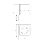 2859 Bioethanol-Standkamin SMART