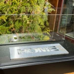 Bioethanol-Standkamin HOME – Schwarz Strukturmatt