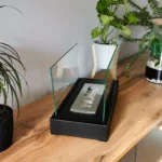 Bioethanol-Standkamin HOME – Schwarz Strukturmatt