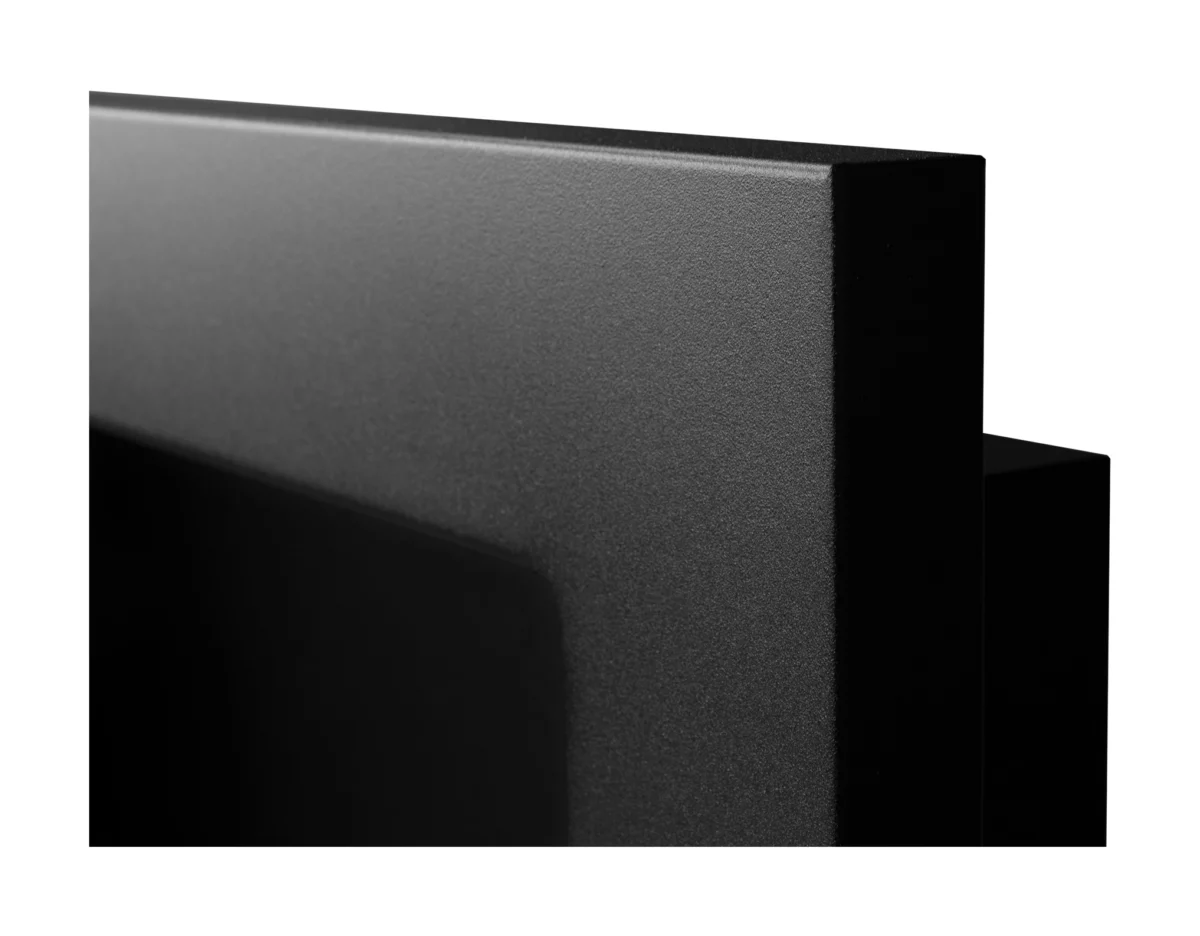 2877 Wandbioethanolofen 650x400 schwarz strukturiert matt