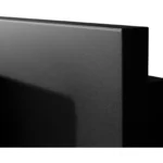 Bioethanol-Wandkamin 650 × 400 – Schwarz Strukturmatt