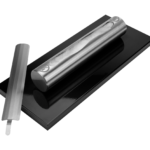 Bioethanol-Standkamin STAINLESS – Schwarz Hochglanz