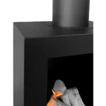 3345 Bioethanol-Standkamin KOZEN – Schwarz Matt