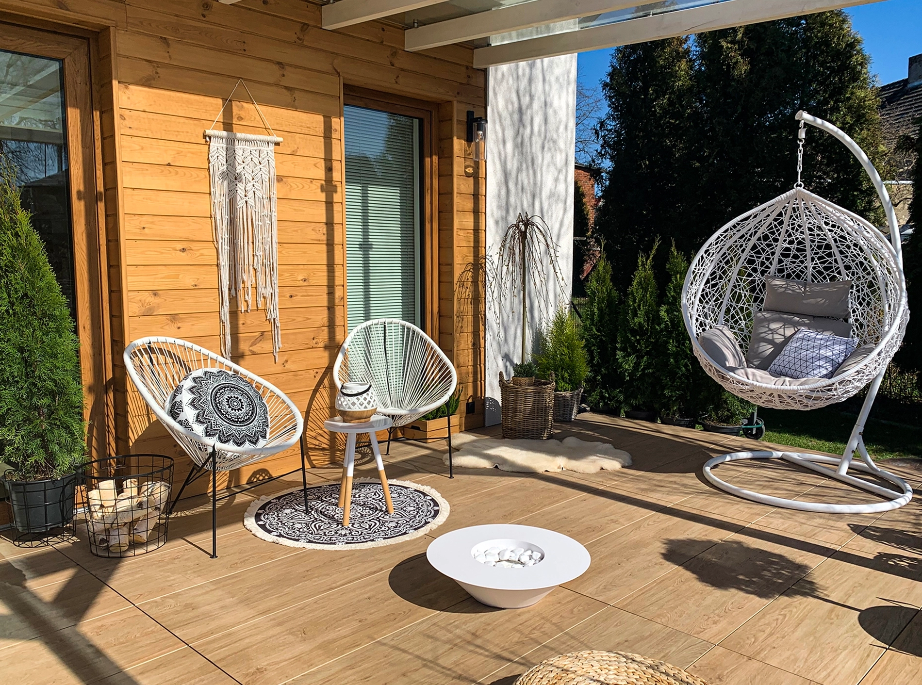 3400 Freistehender Bio-Kamin Universe mattweiß
