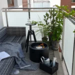 3444 Bioethanol-Standkamin MOON