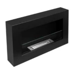 Bioethanol-Wandkamin BOX 650 × 400 – mit Glasscheibe
