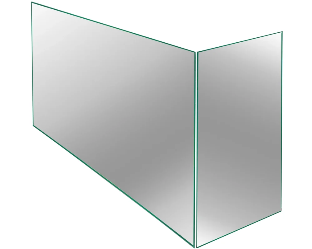 3637 Glas für den BIO-EKO Eck-Biokamin