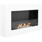 3757 Bioethanol-Wandkamin BOX 650 × 400 – mit Glasscheibe