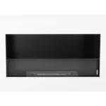 3760 Bioethanol-Wandkamin BOX 650 × 400 – mit Glasscheibe