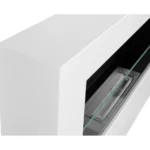3764 Bioethanol-Wandkamin BOX 650 × 400 – mit Glasscheibe