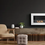 3766 Bioethanol-Wandkamin BOX 650 × 400 – mit Glasscheibe