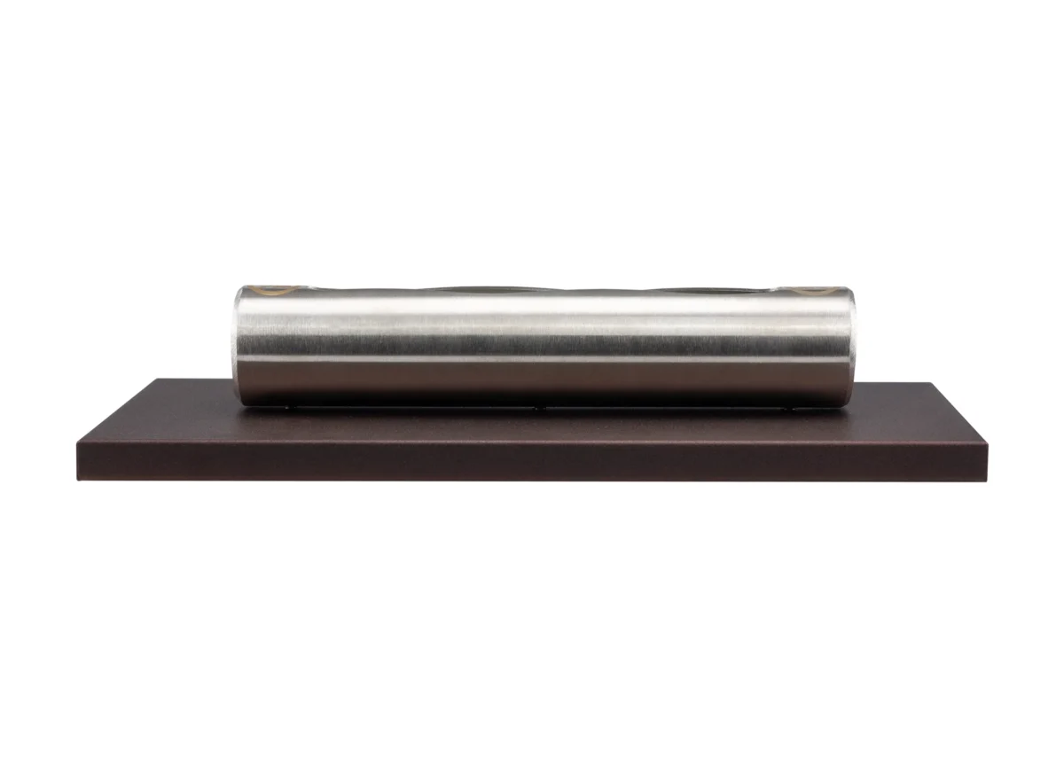 3794 Freistehender Bioethanol-Kamin Stainless matt braun