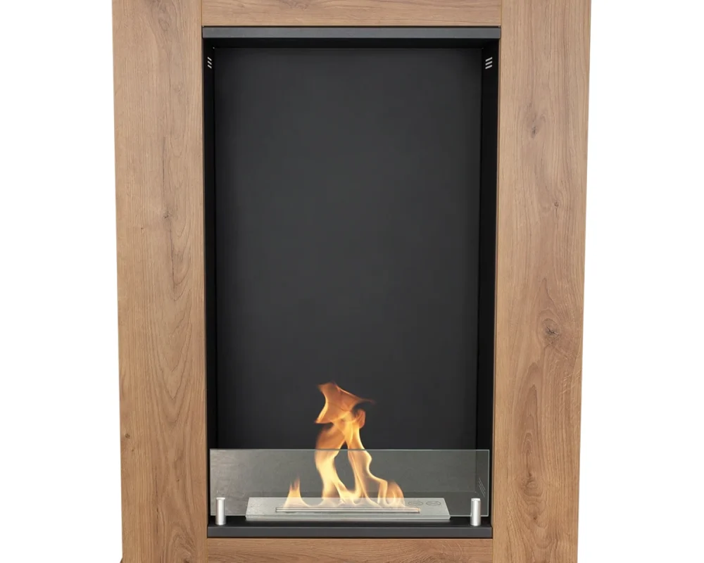 3803 Biokamin Portal Boho mit Glas