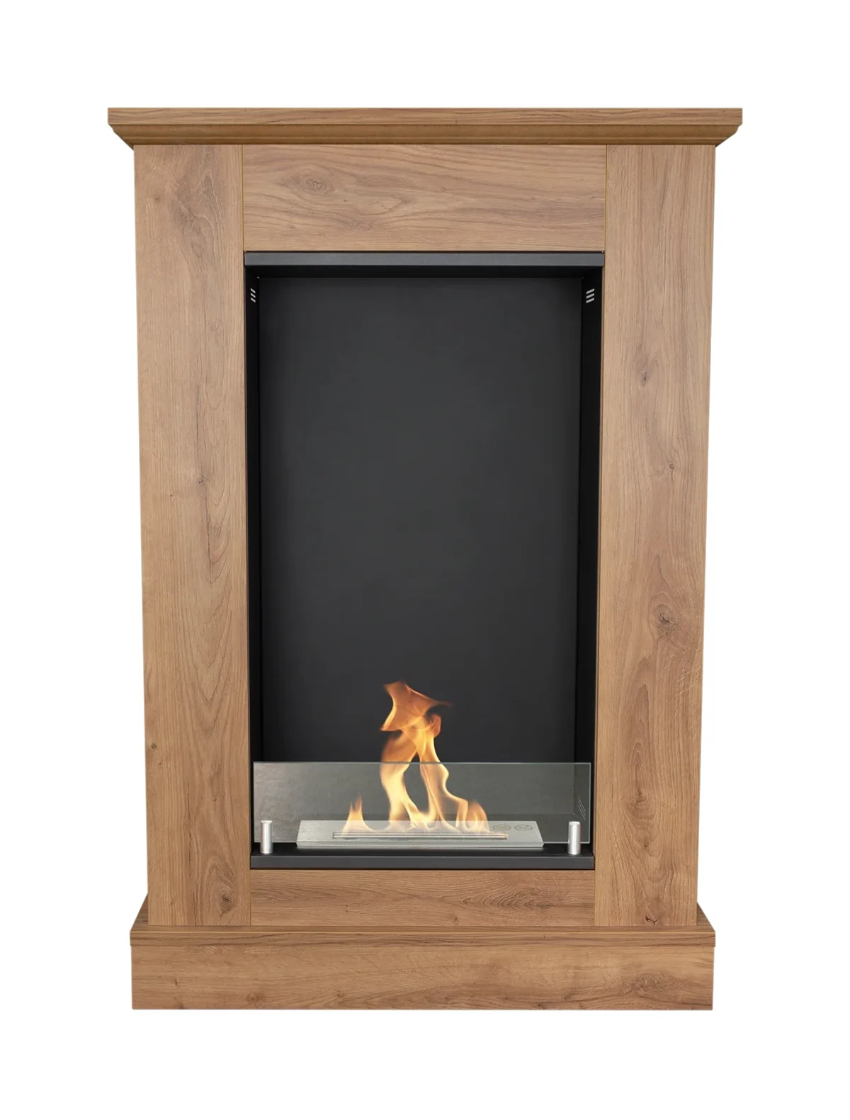 3803 Biokamin Portal Boho mit Glas