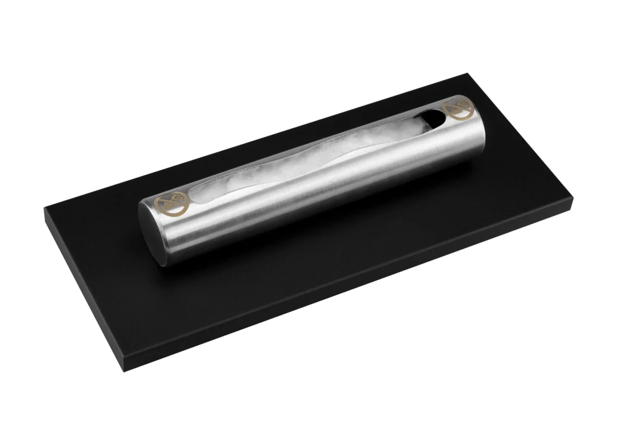 3869 Freistehender Bio-Kamin Stainless Schwarz Matt