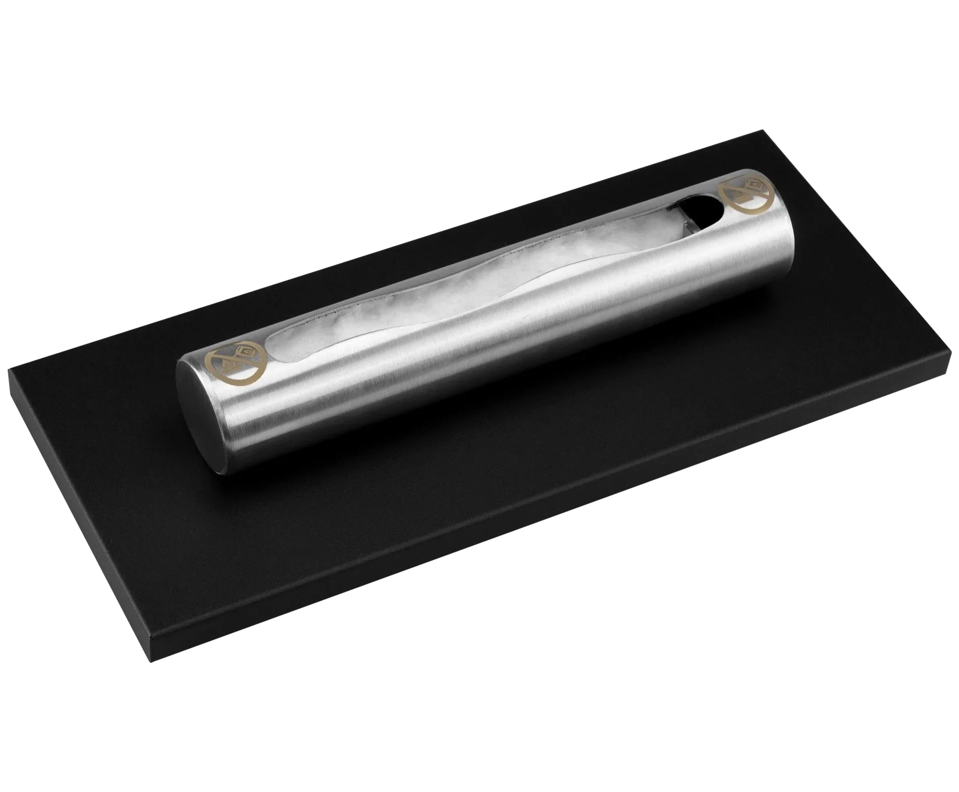 3869 Freistehender Bio-Kamin Stainless Schwarz Matt