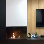 Bioethanol-Einbaukamin BIO-EKO Eckmodell