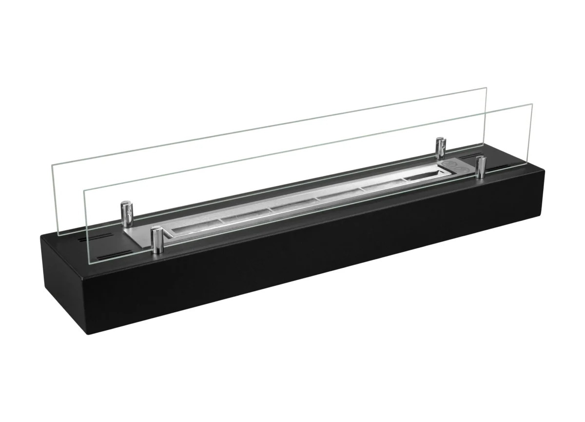 4129 Bio-Kamin Einsatz mit Glas 700mm