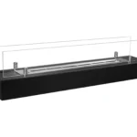 4133 Bio-Kamin Einsatz mit Glas 700mm