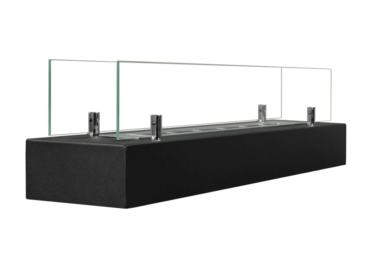 4134 Bio-Kamin Einsatz mit Glas 700mm
