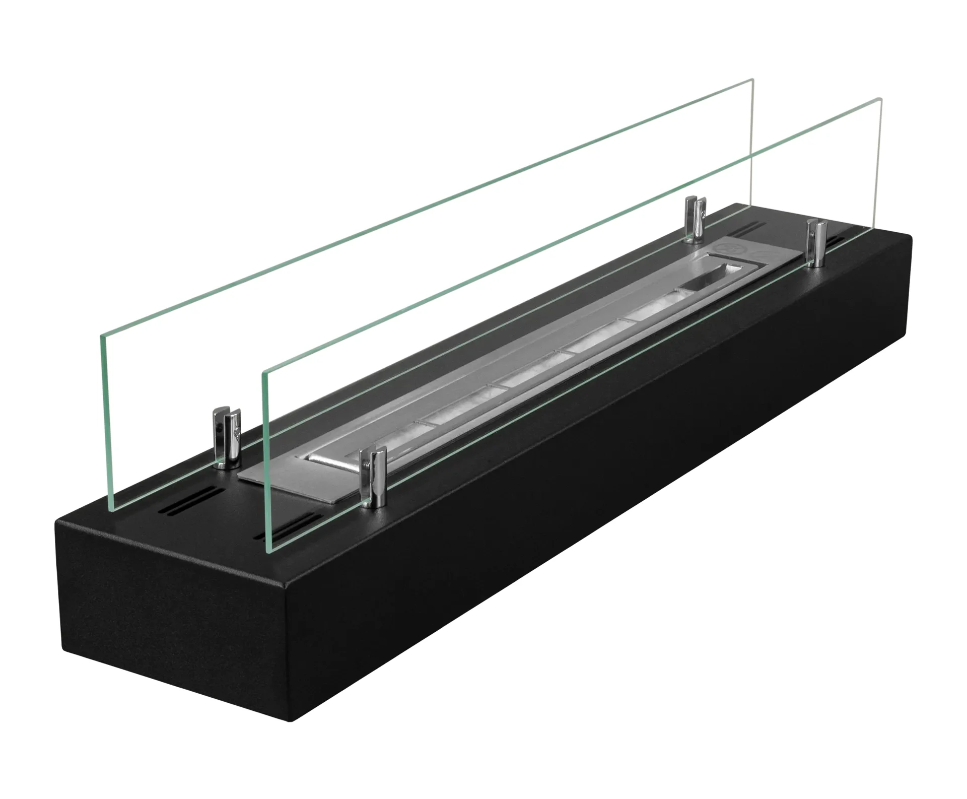 4135 Bio-Kamin Einsatz mit Glas 700mm