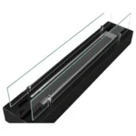 4137 Bio-Kamin Einsatz mit Glas 700mm