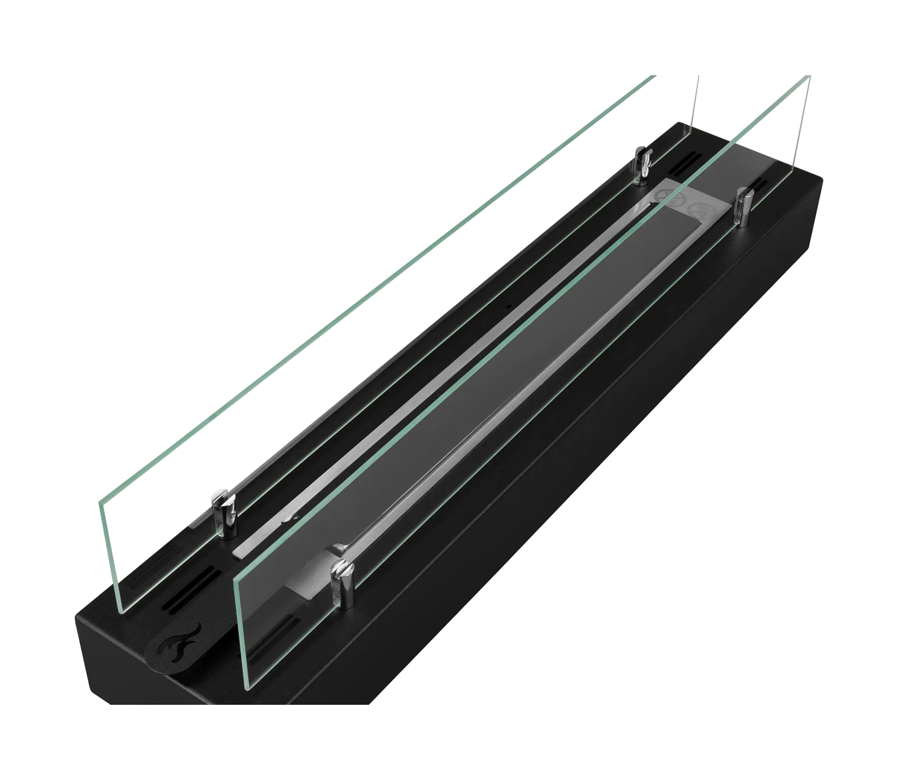 4137 Bio-Kamin Einsatz mit Glas 700mm