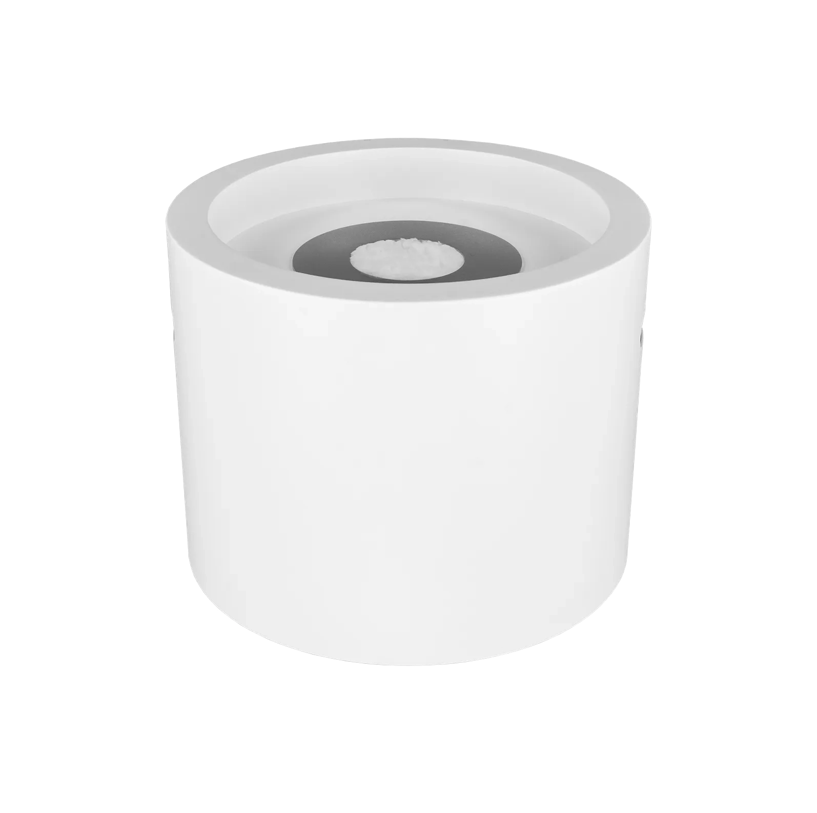 4187 Freistehender Bio-Kamin Moon Mini weiß matt
