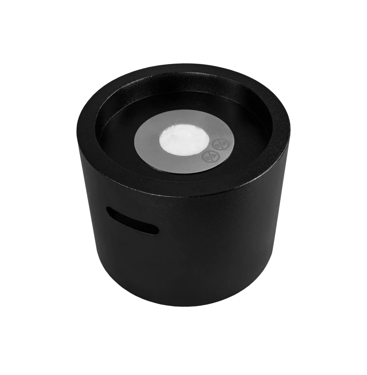 4196 Freistehender Bio-Kamin Moon Mini schwarz matt