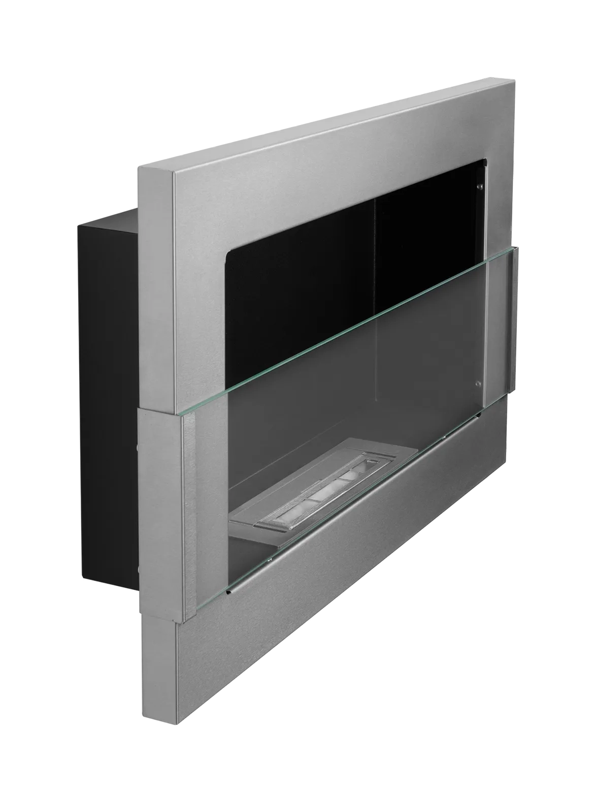 4255 Hängender Bio-Kamin mit Glas 650x400 inox