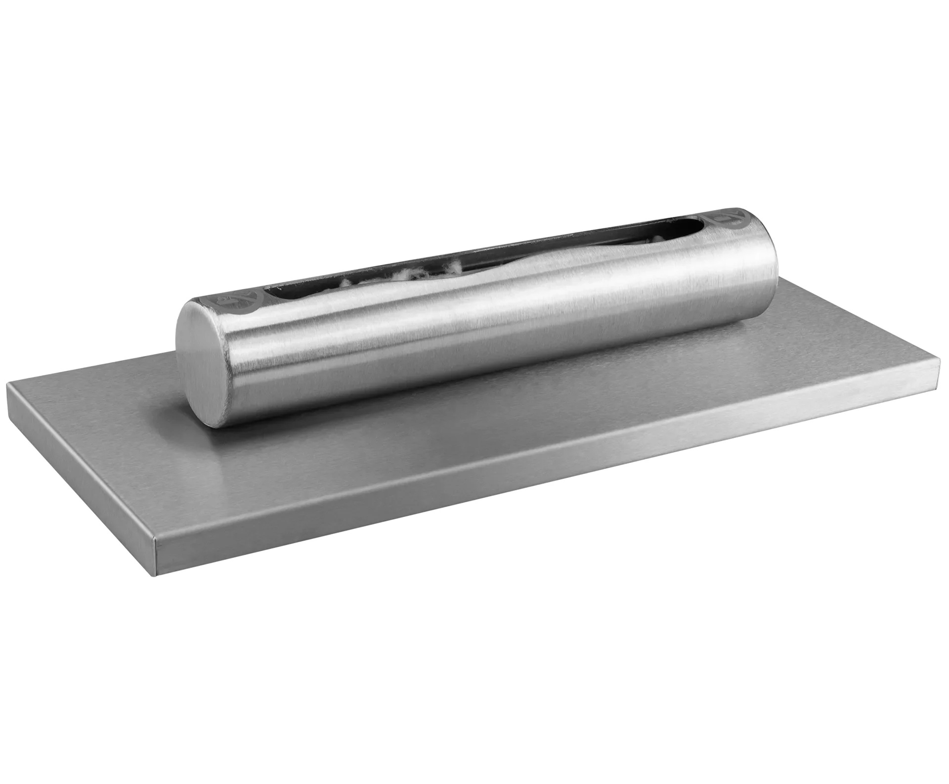4311 Freistehender Bio-Kamin Edelstahl inox