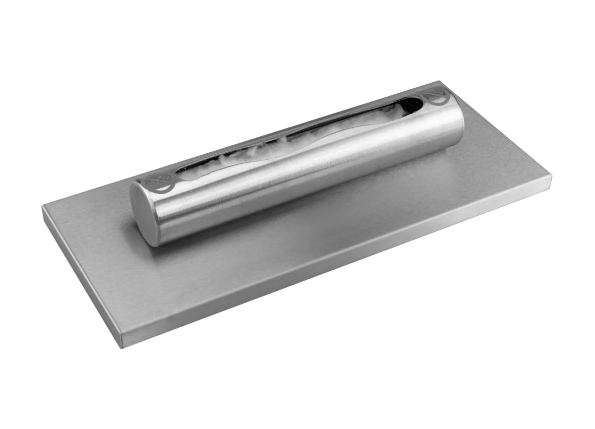 4312 Freistehender Bio-Kamin Edelstahl inox