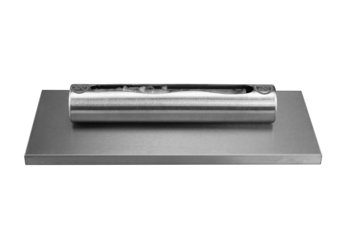 4313 Freistehender Bio-Kamin Edelstahl inox
