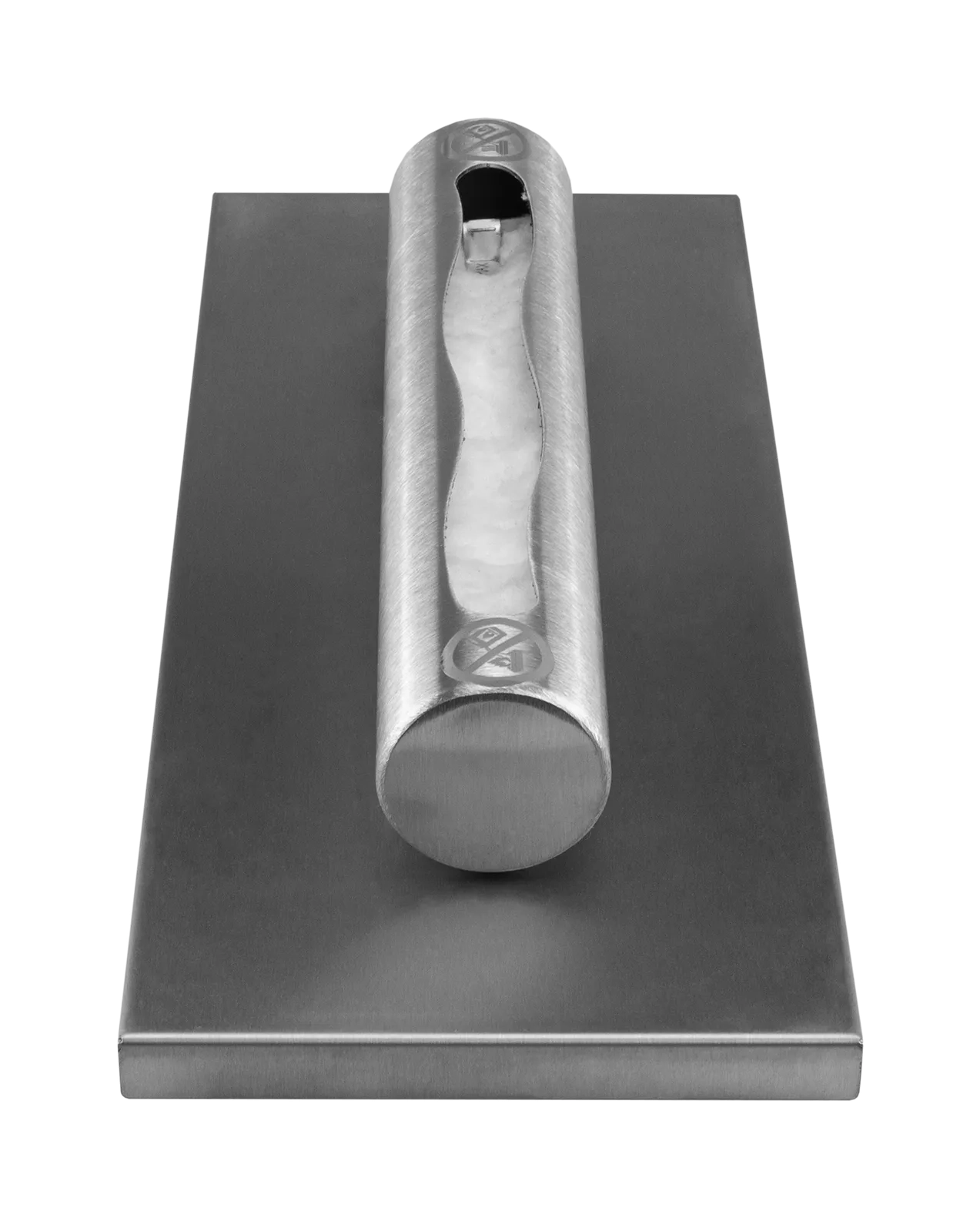 4316 Freistehender Bio-Kamin Edelstahl inox