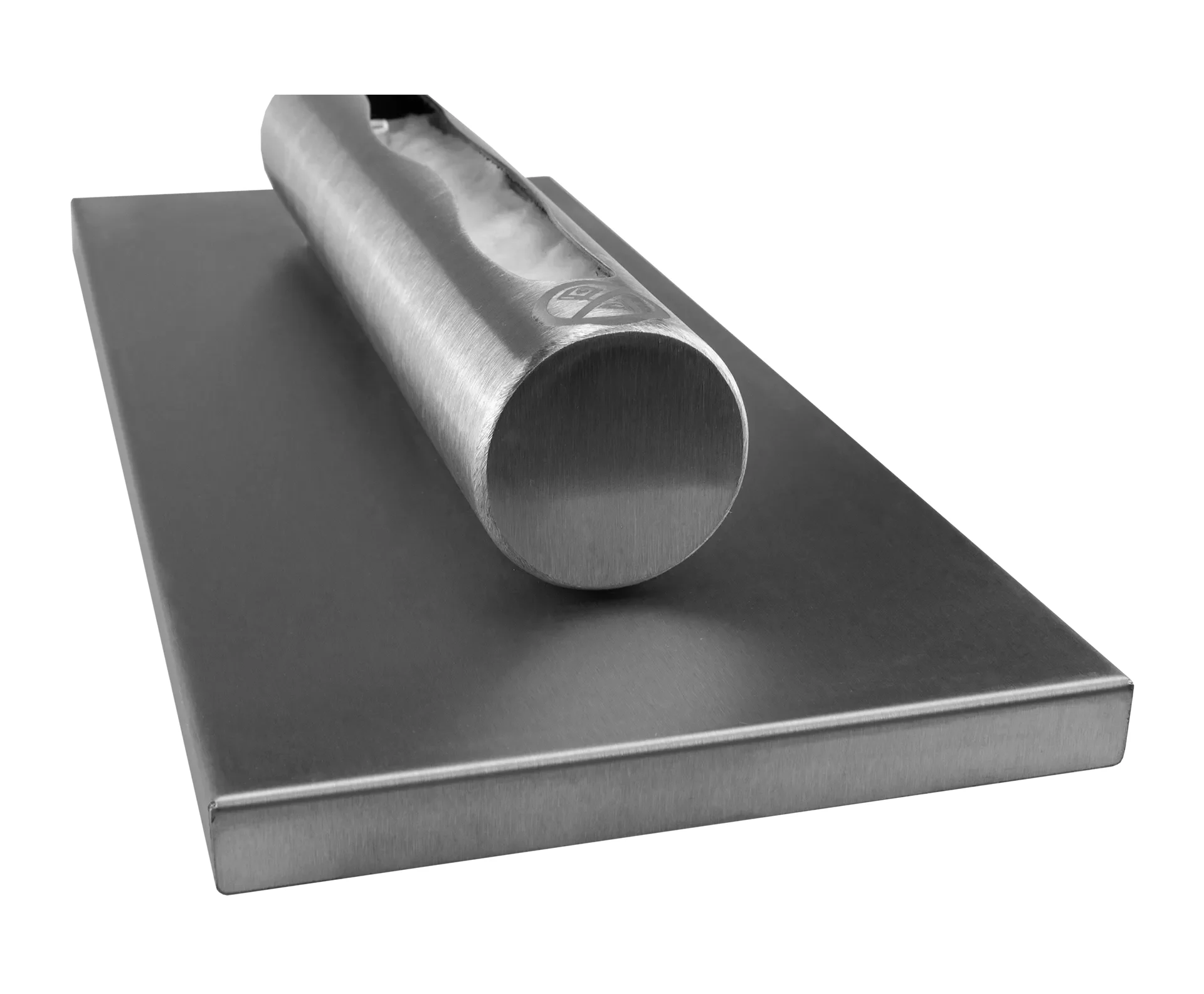4317 Freistehender Bio-Kamin Edelstahl inox