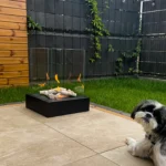 4380 Bioethanol-Standkamin SUNSET GARDEN – Schwarz