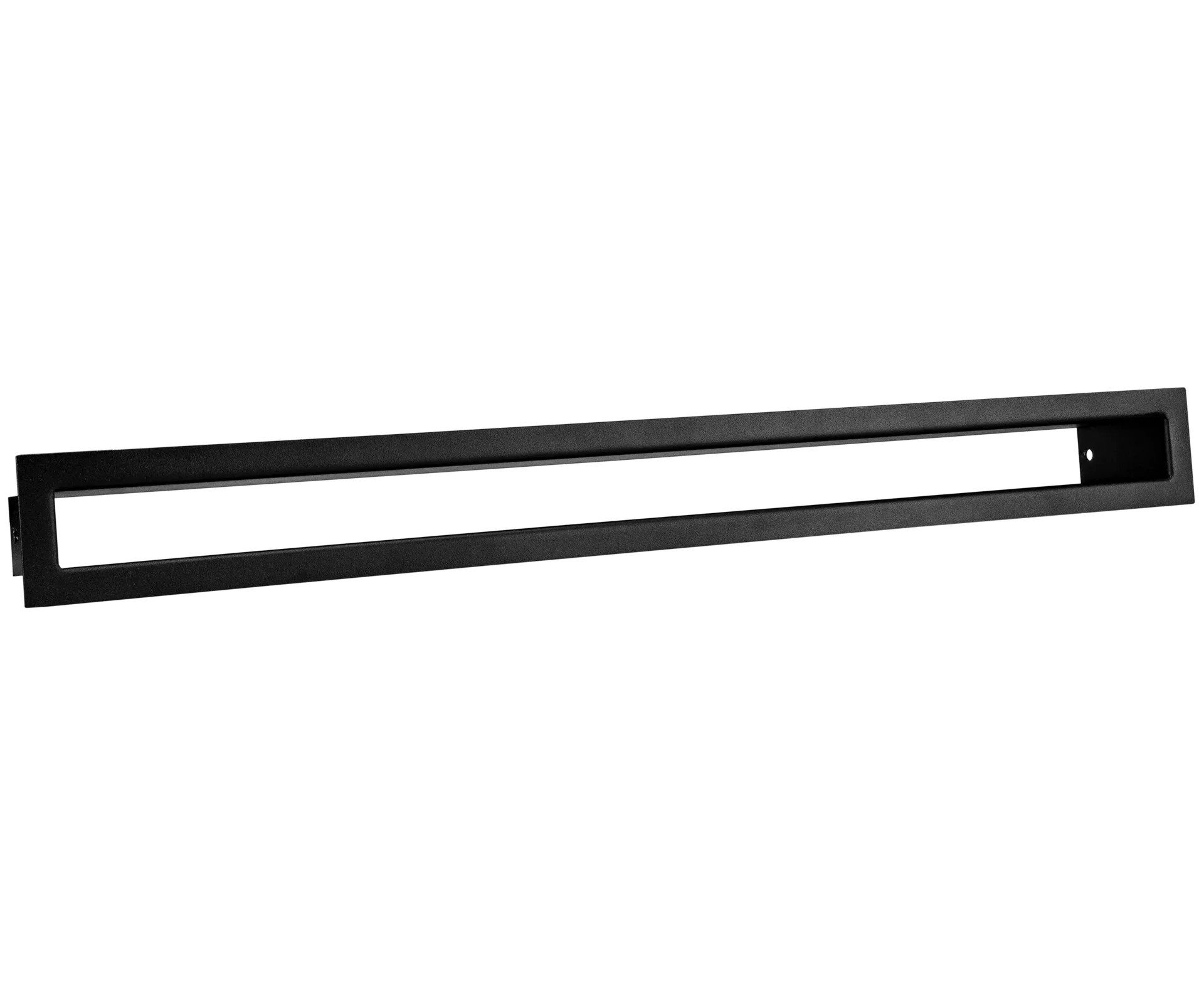 4391 Lüftungsgitter Kamin 600x60 schwarz matt