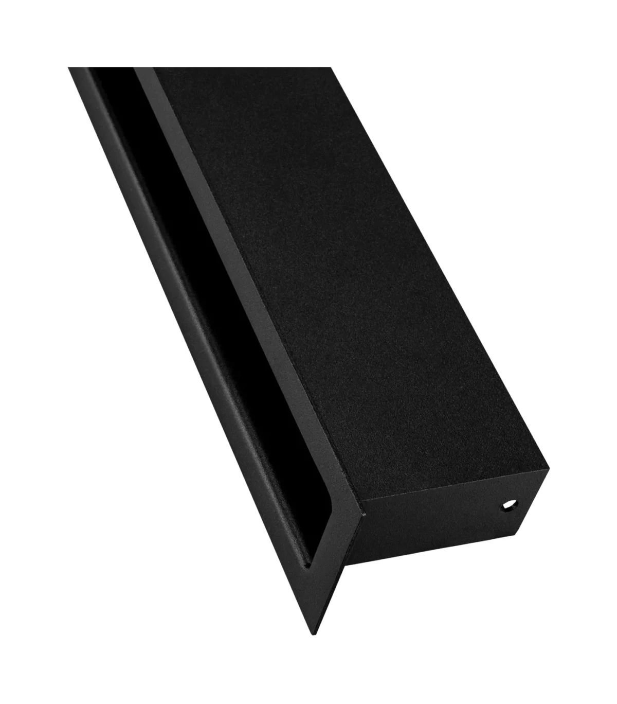4394 Lüftungsgitter Kamin 600x60 schwarz matt