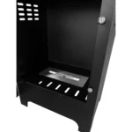 Bioethanol-Standkamin KOZA MINI – Schwarz Matt mit Glasscheibe