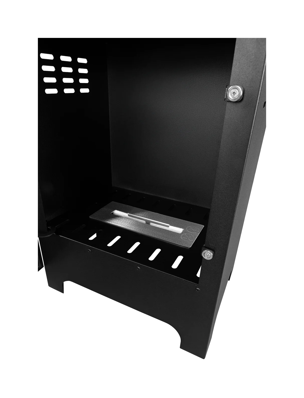 4551 Bio-Kamin Koza Mini schwarz matt mit Glas